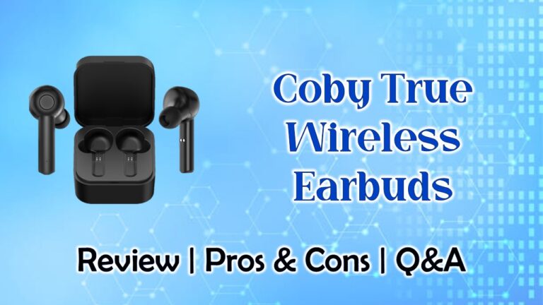 Coby True Wireless Earbuds Review